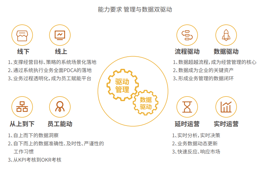 数字化能力要求 管理与数据驱动