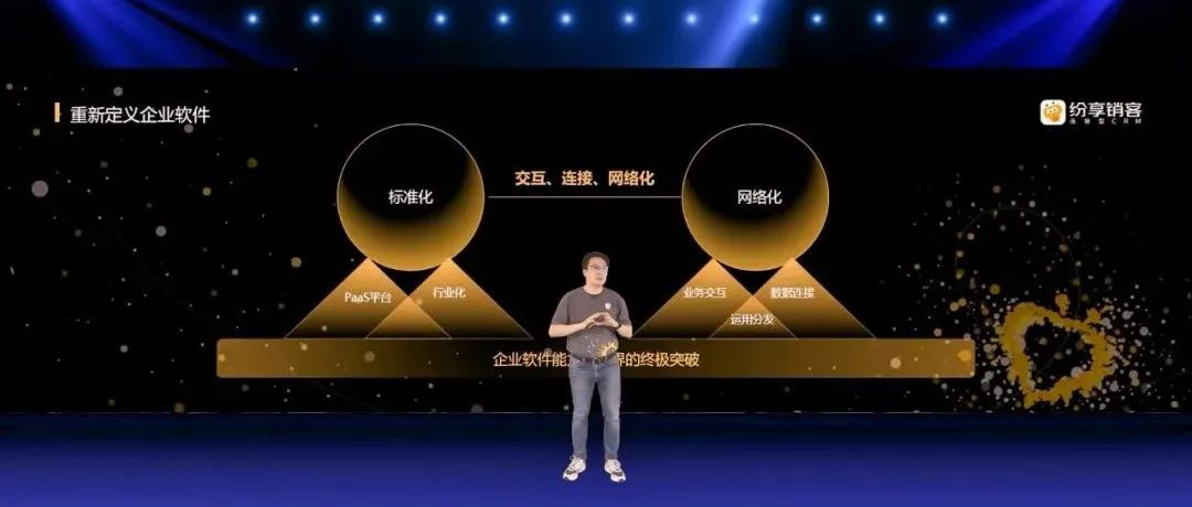 纷享销客罗旭：连接型CRM，赋能企业数字化未来