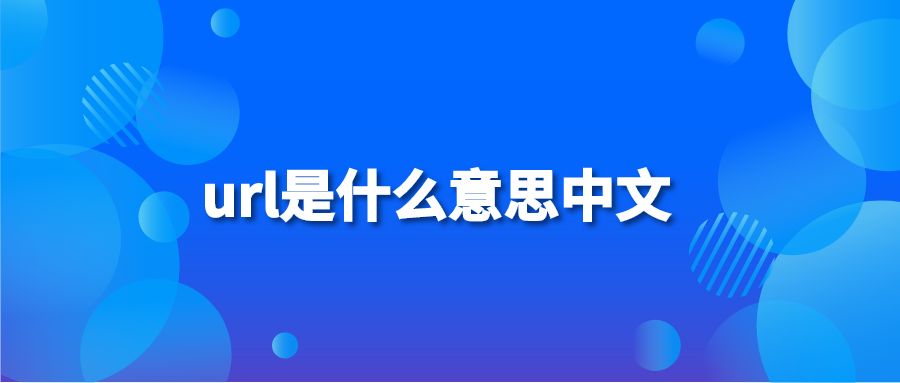 url是什么意思中文