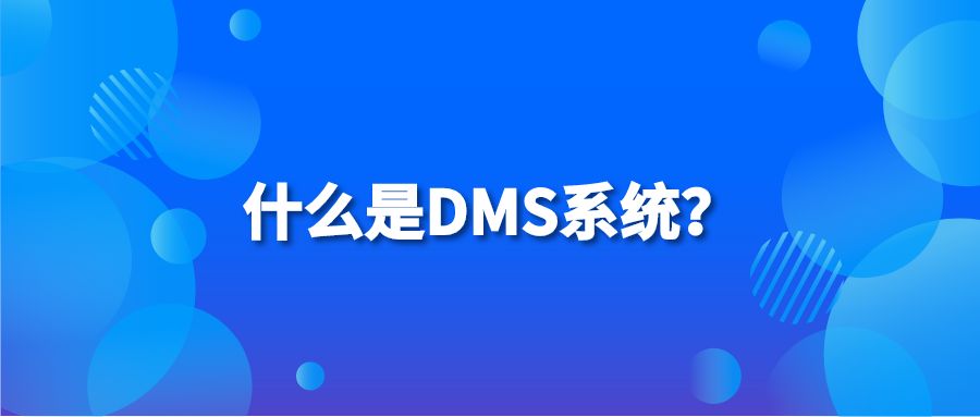 什么是DMS系统？