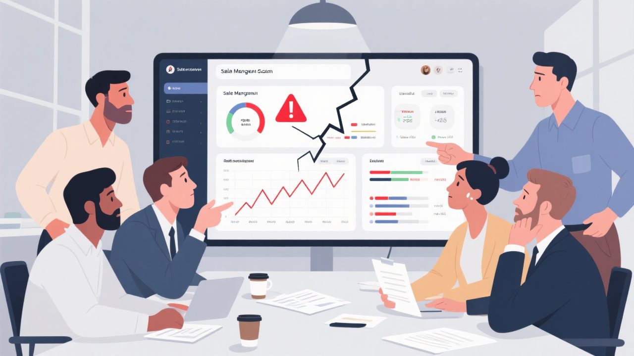 销售管理系统项目中必须避免的7个错误