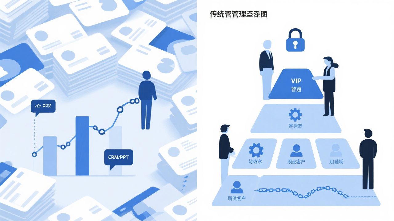 客户分层管理系统与传统客户管理方法的核心区别