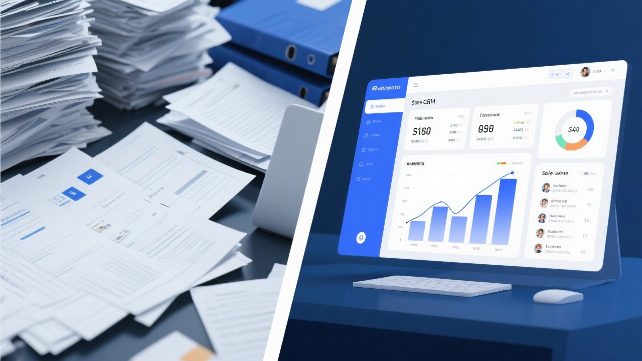 销售型CRM系统与传统的客户管理方法的区别