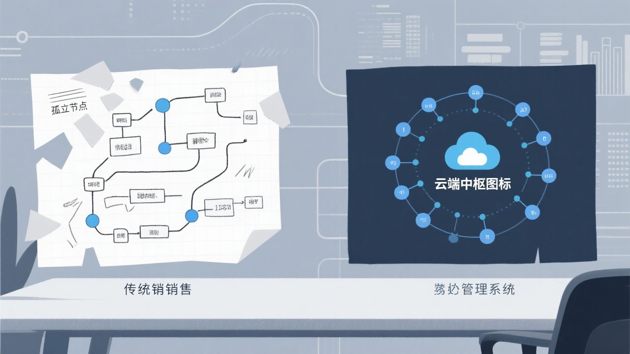 销售渠道管理系统与传统方法的核心区别