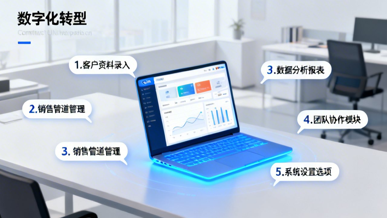 如何开始企业CRM管理软件？5步完整操作流程