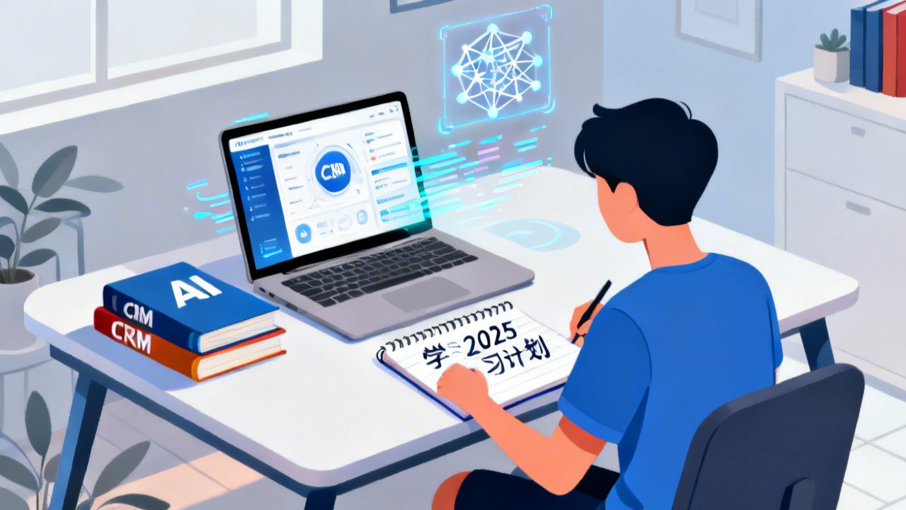 2025年初学者如何学习AI驱动CRM系统