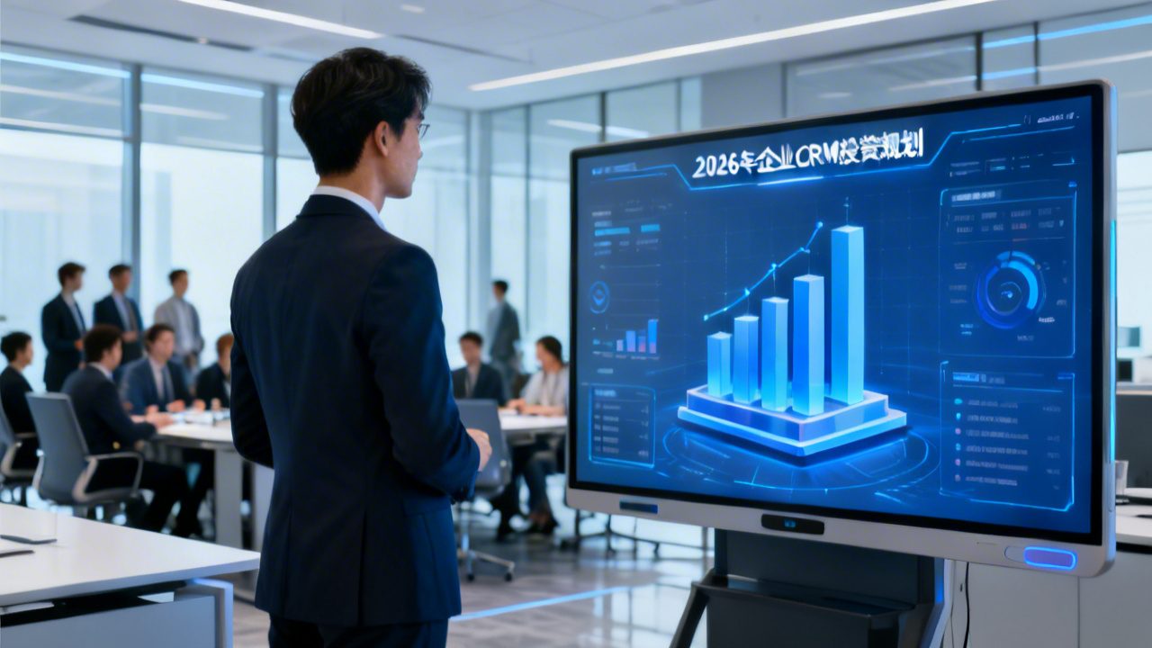 2026年CRM系统预算规划：大中型企业年度投入建议