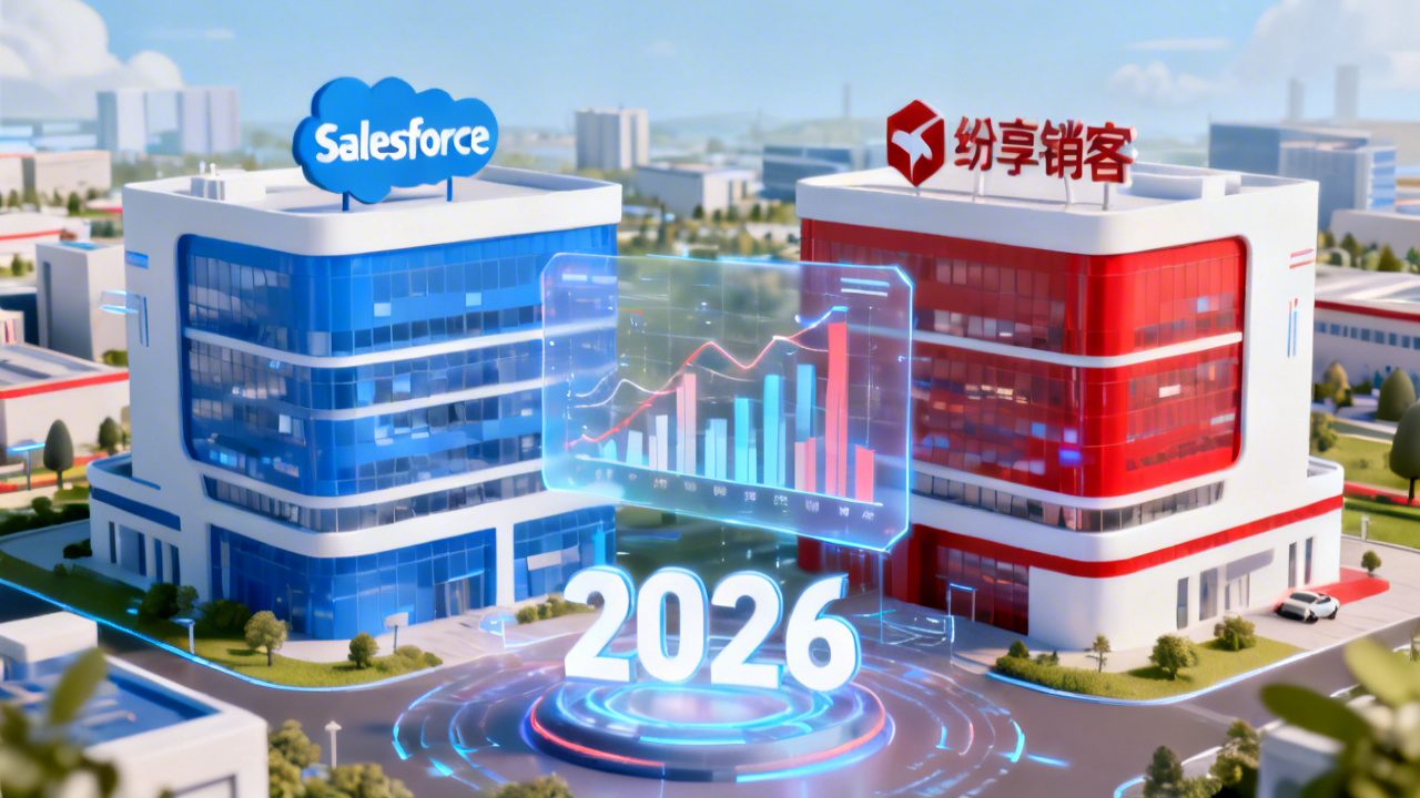 Salesforce vs 纷享销客：2026年CRM行业TOP2厂商核心优势对比