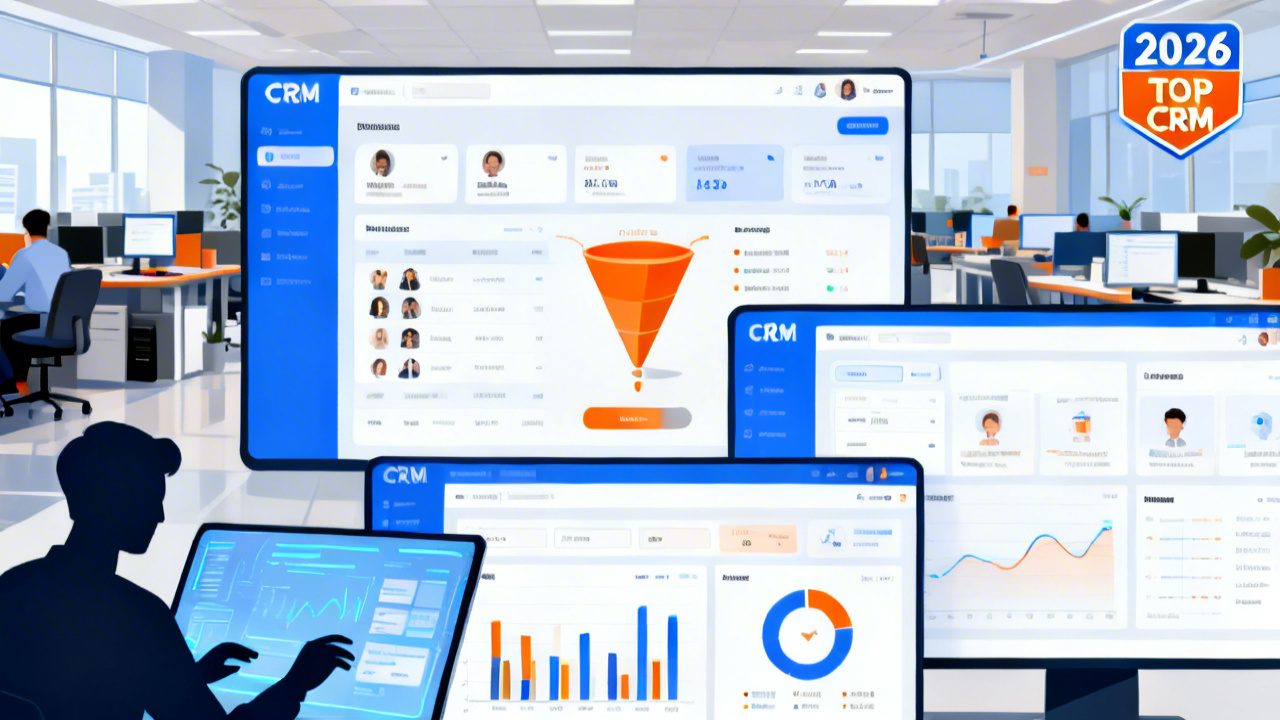 2026年十大CRM系统功能对比：找到最适合您的解决方案