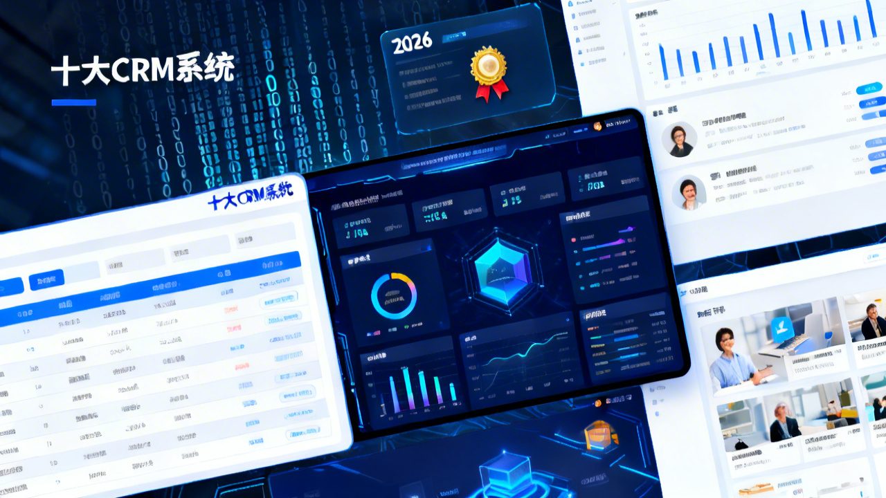 2026年十大CRM系统功能对比：哪款最适合您的业务需求？
