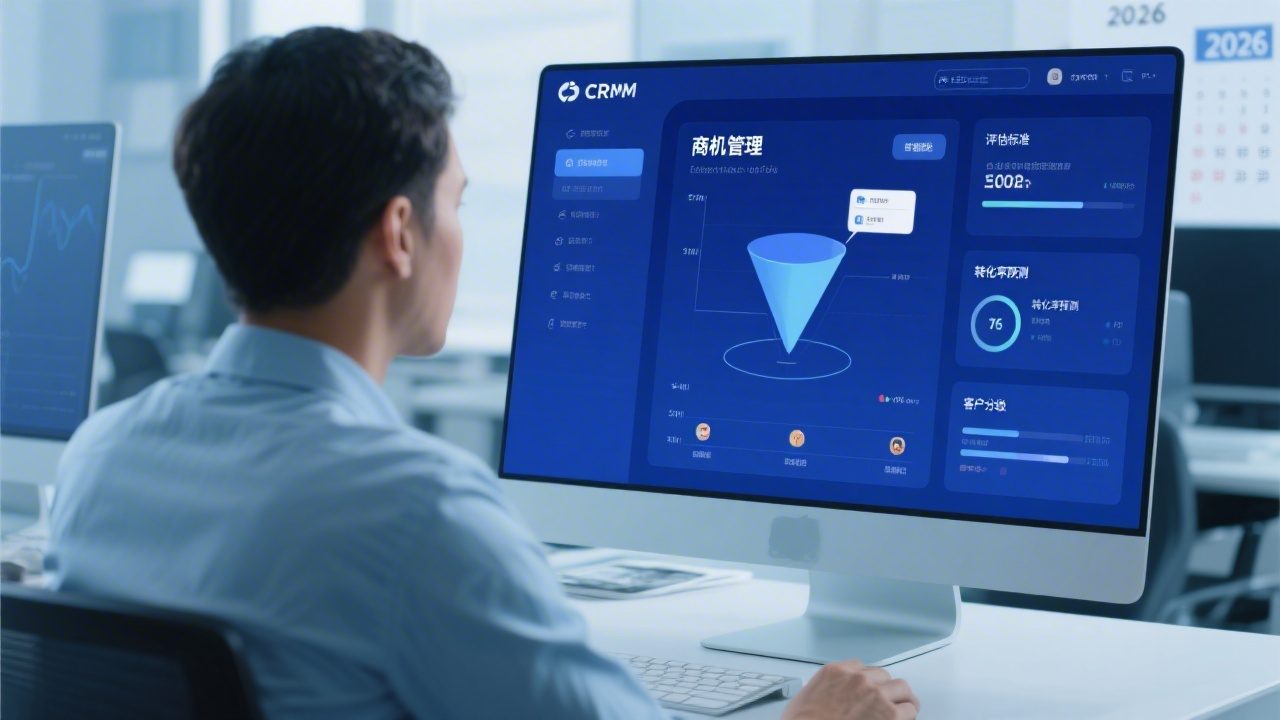 CRM商机管理模块选型指南：2026年最新评估标准