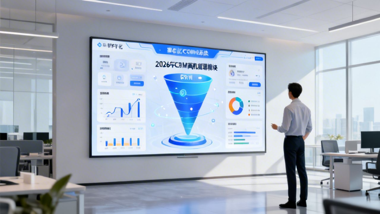 2026年CRM商机管理模块定制开发全解析