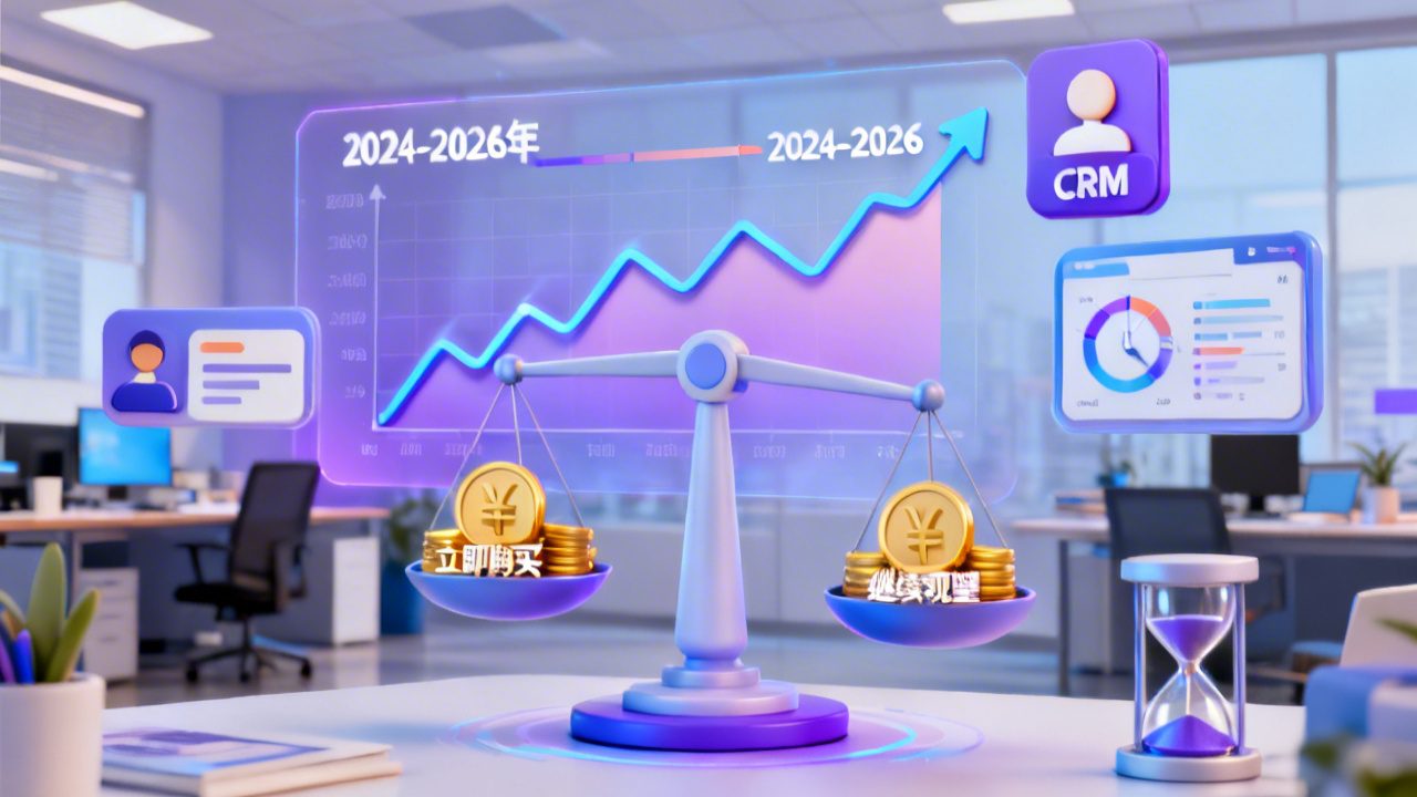 2026年CRM系统价格走势预测：现在买还是再等等？