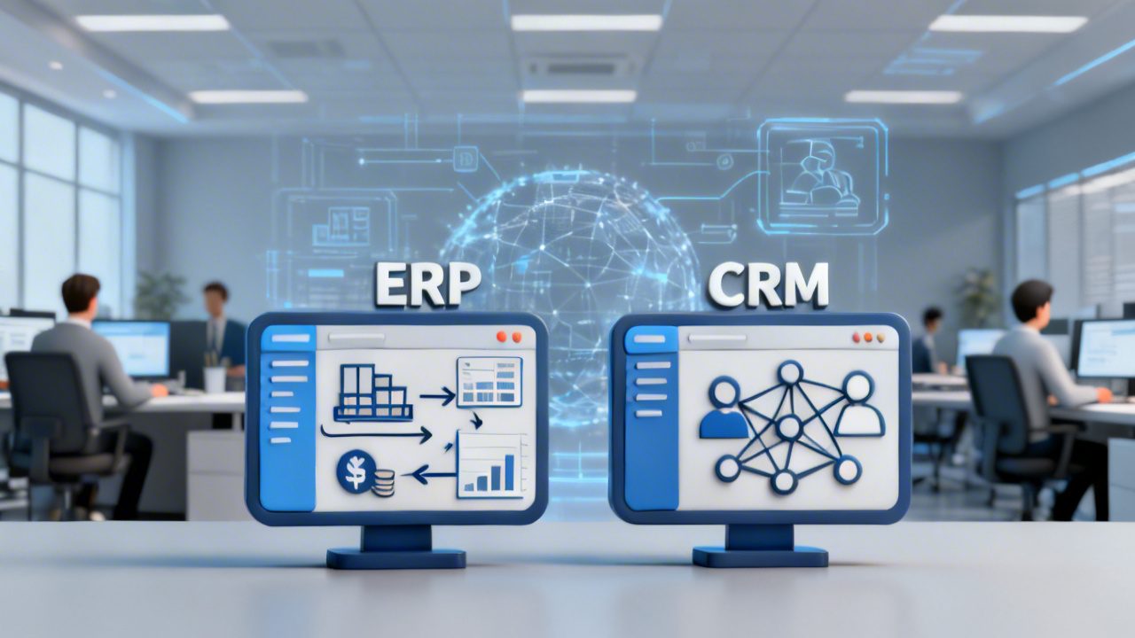 ERP系统能替代CRM吗？2026年专家给出的5个关键判断标准