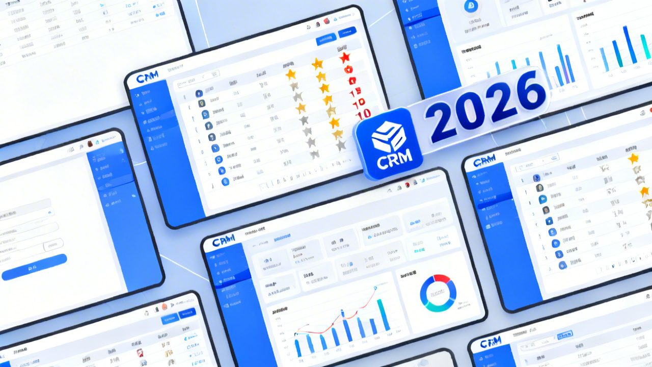 2026年国内CRM系统排名TOP10：企业数字化转型必备指南