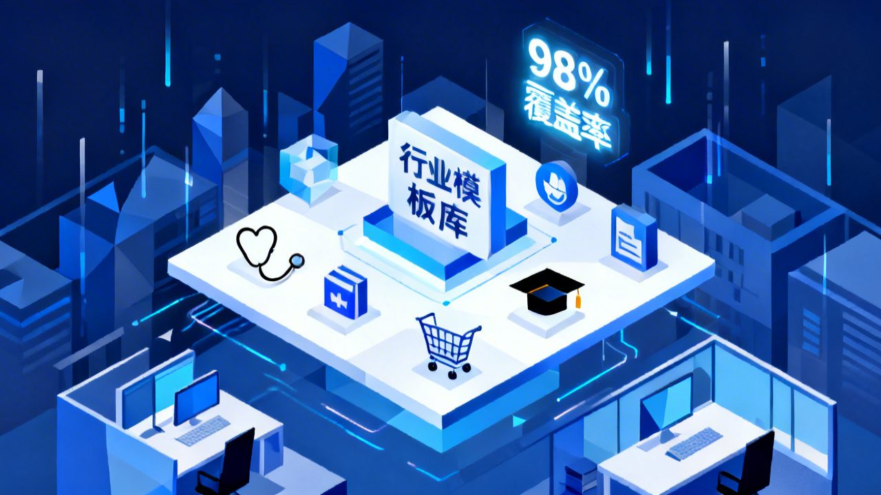 CRM客户管理平台系统：行业模板丰富度