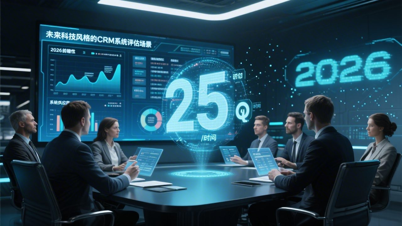 2026年CRM系统供应商评估清单：选择前必问的25个问题