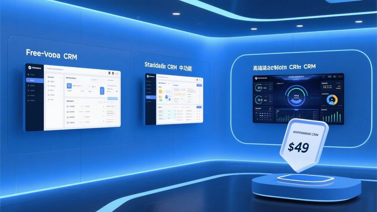2026年CRM系统价格对比：从免费到高端全解析