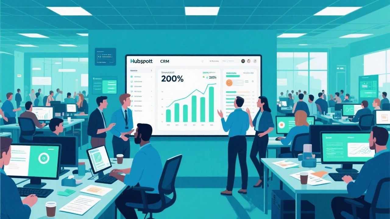 50人团队如何用HubSpot CRM实现200%客户转化？2026实战案例
