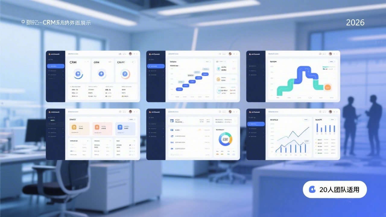 2026年最适合20人ICT公司的5大CRM系统官网直达