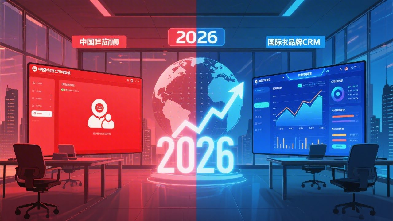 国产CRM vs 国际品牌：2026年最新功能差异分析