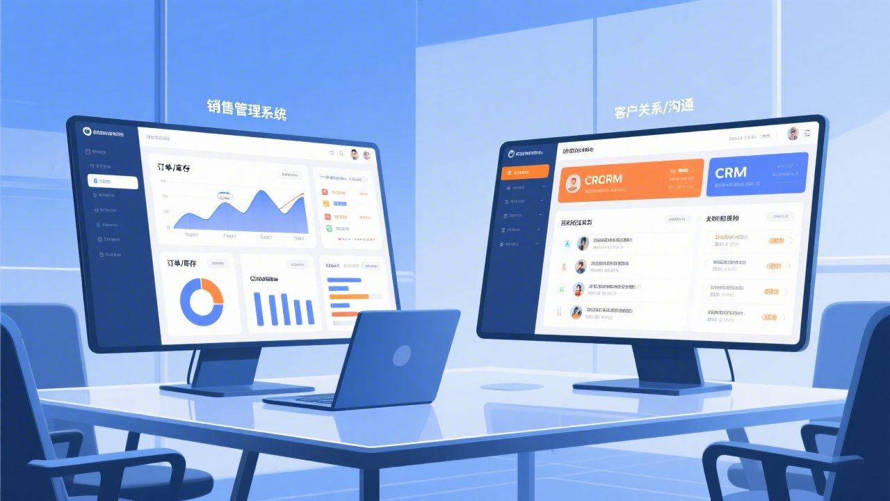 销售管理系统与CRM的区别：2026年最新解析