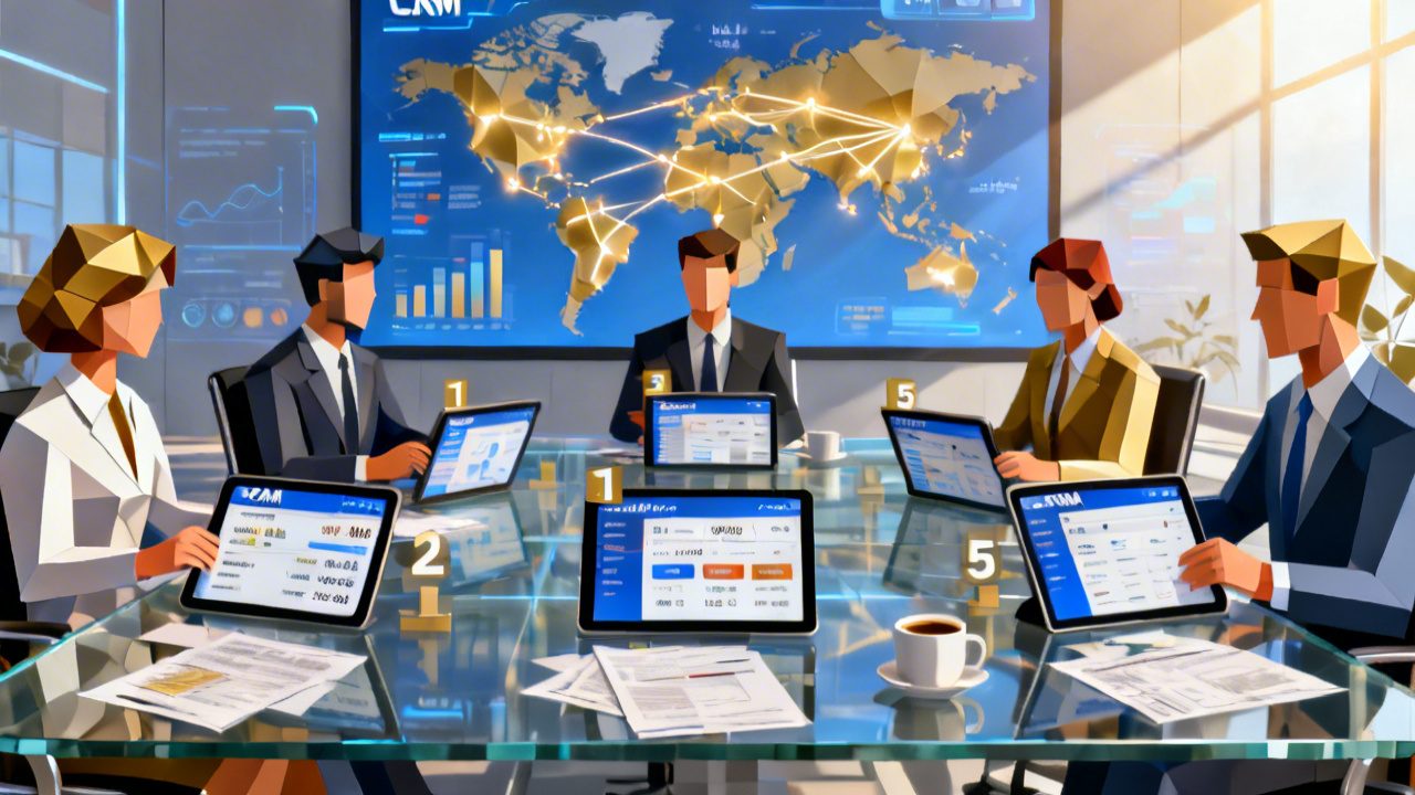 2026年Top5外贸CRM系统对比：功能、价格、适用场景