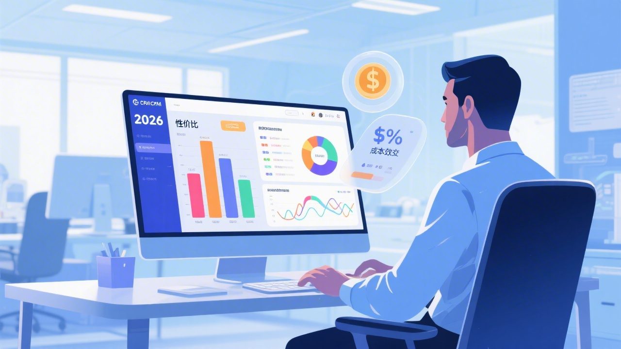 2026年性价比高的CRM营销管理系统推荐