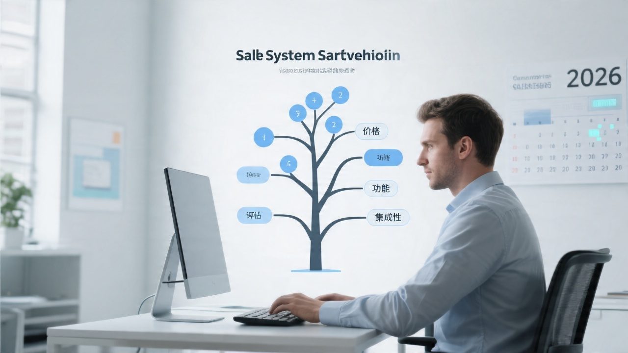 如何选择最适合的销售系统软件？2026年购买决策树