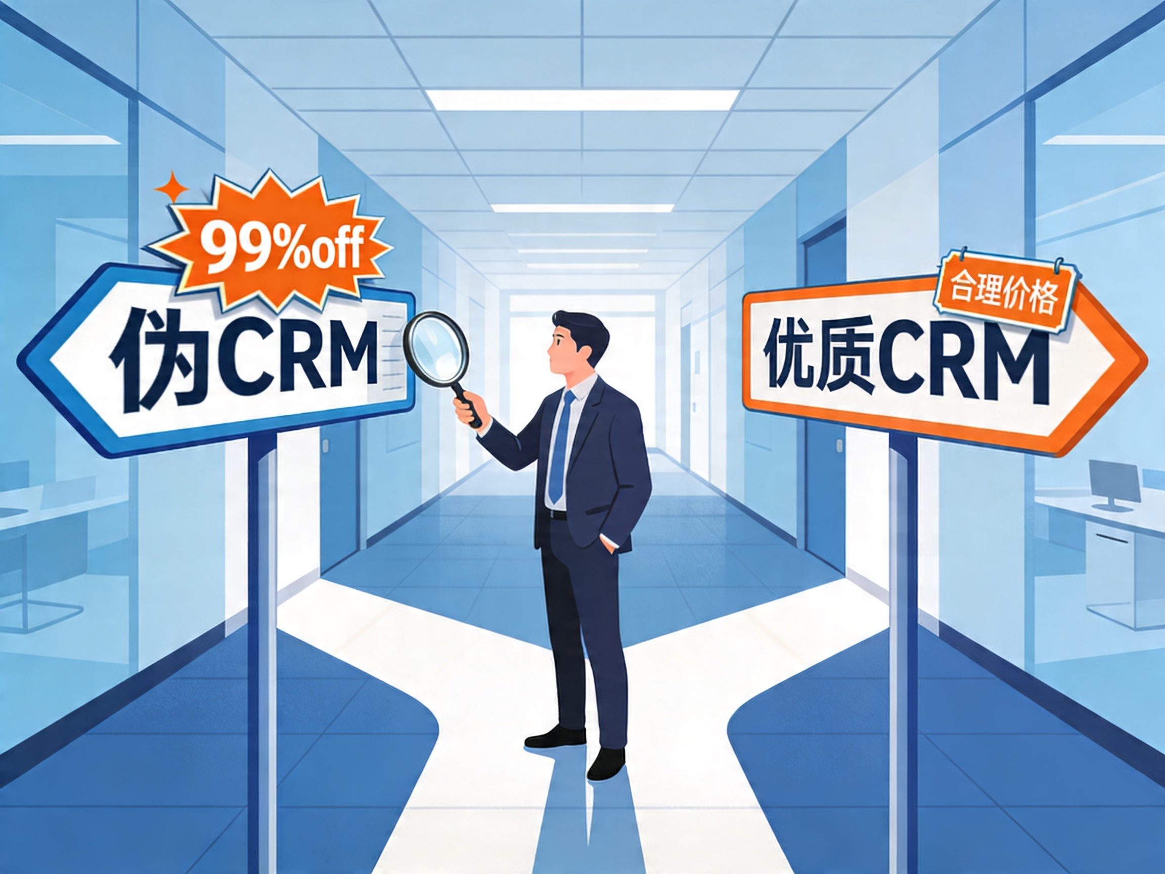 CRM选型避坑指南：2026年如何识别伪性价比系统？