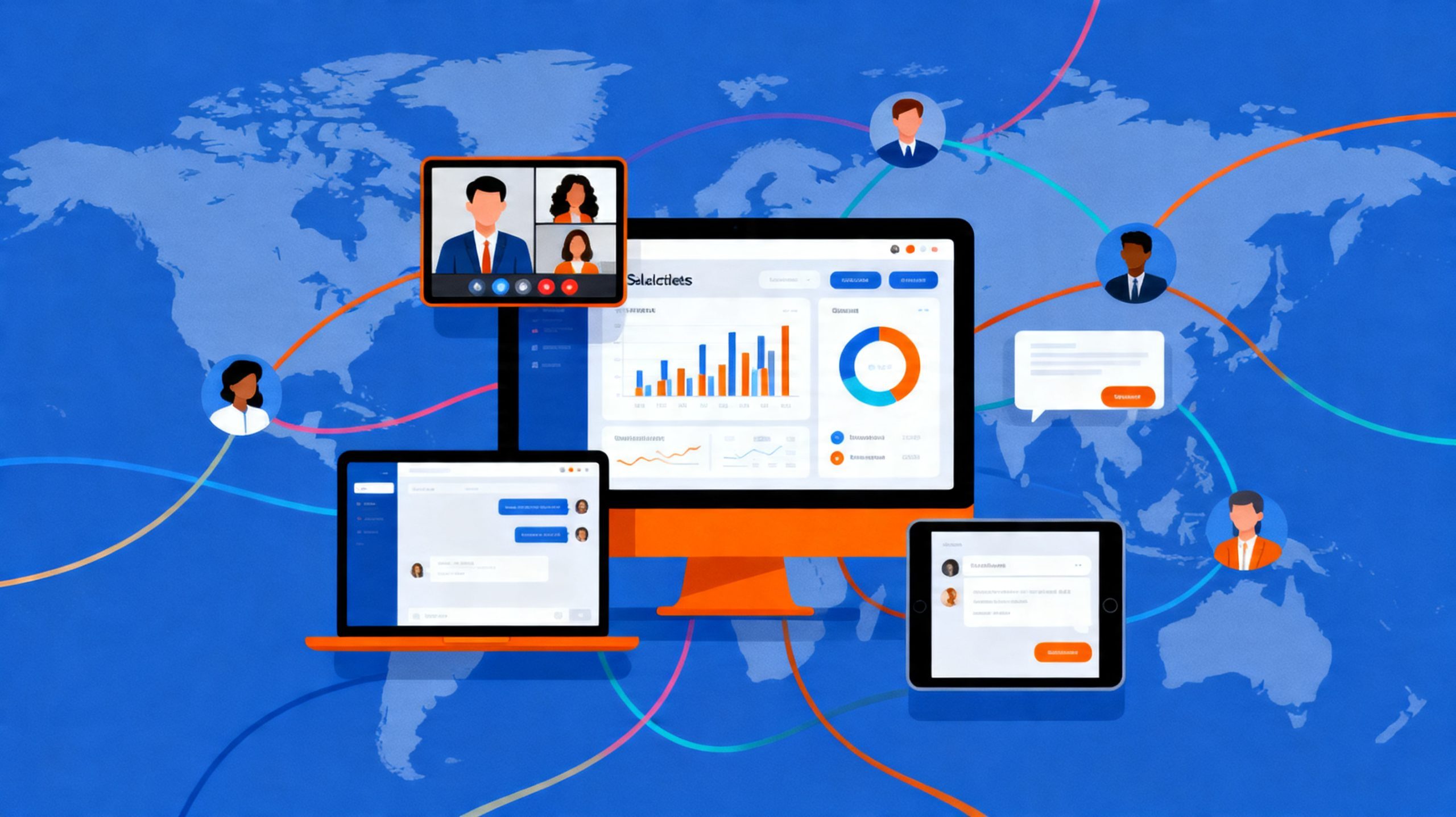 远程销售团队如何管理？2026年分布式团队协作全攻略