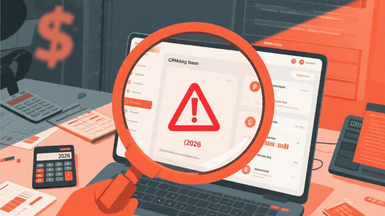 CRM系统隐藏成本大揭秘：2026年真实性价比计算器