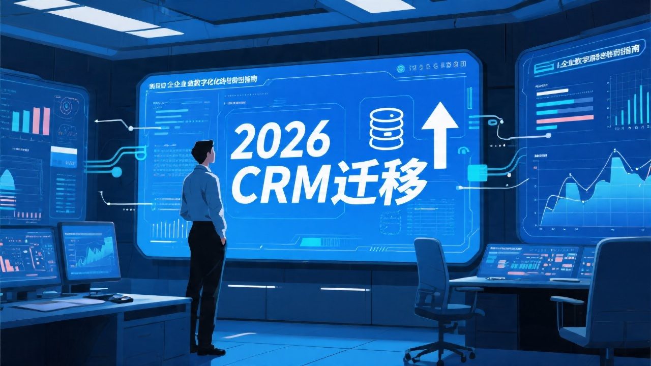 2026年CRM销售管理系统数据迁移完整指南