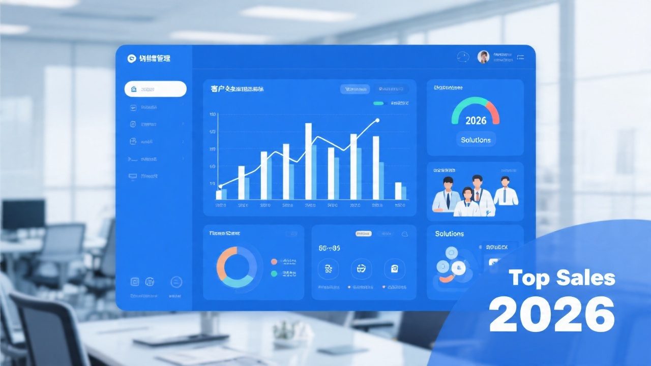 2026年最适合大中型企业的销售管理系统推荐
