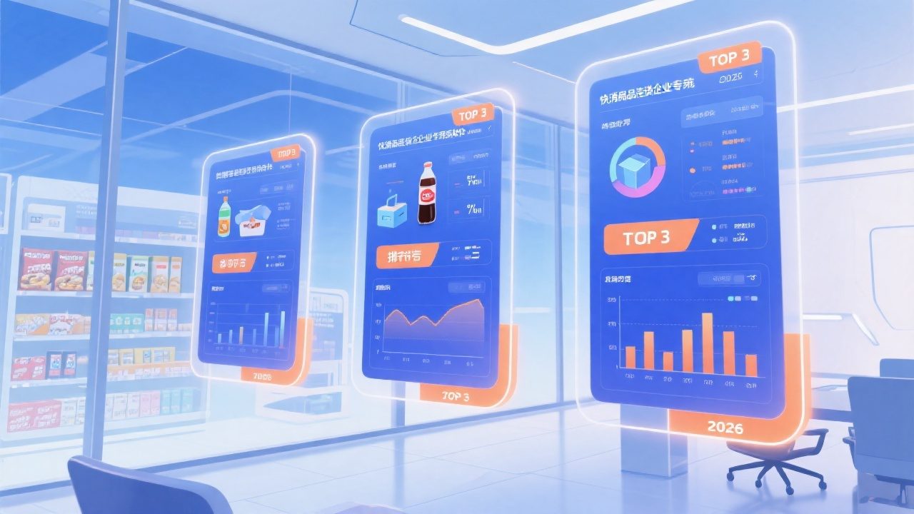 快消品连锁企业专用系统软件TOP3（2026版）
