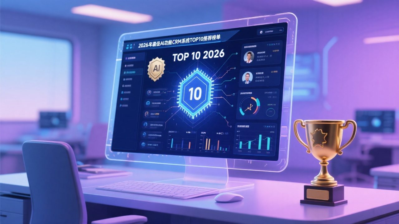 2026年最佳AI功能CRM系统TOP10推荐榜单