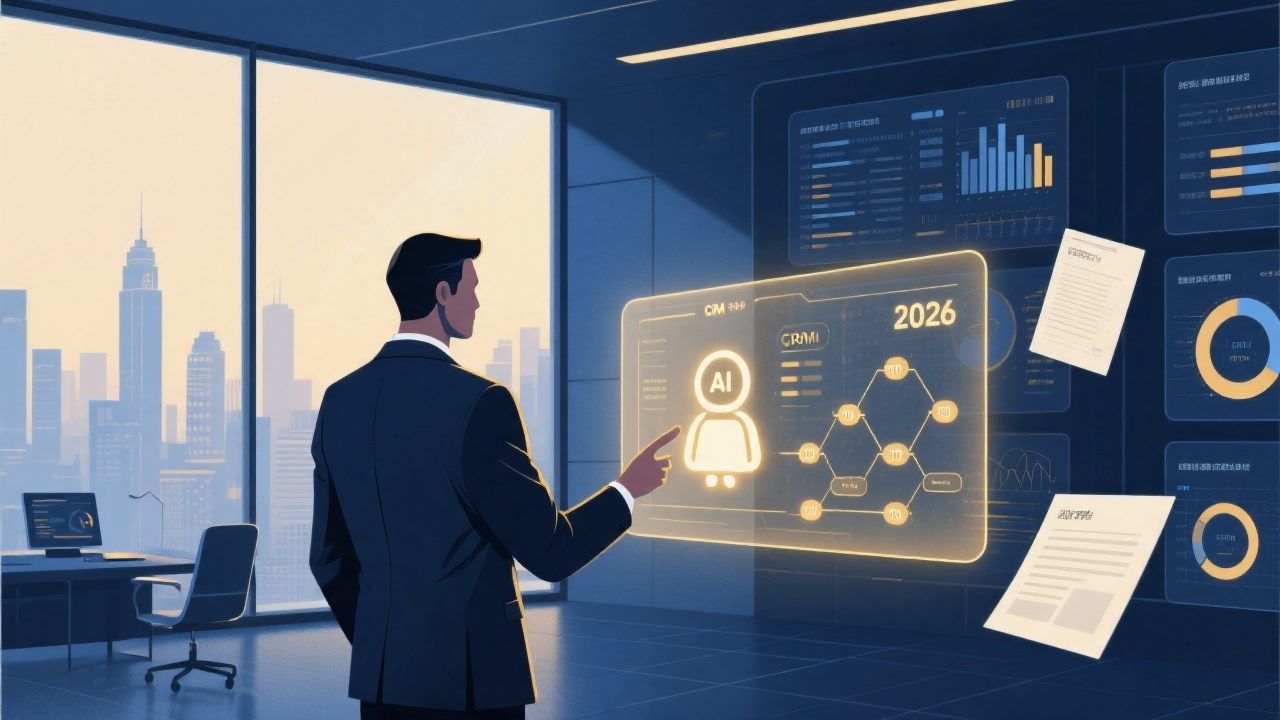 大中型企业如何选择AI CRM系统？2026精简版指南