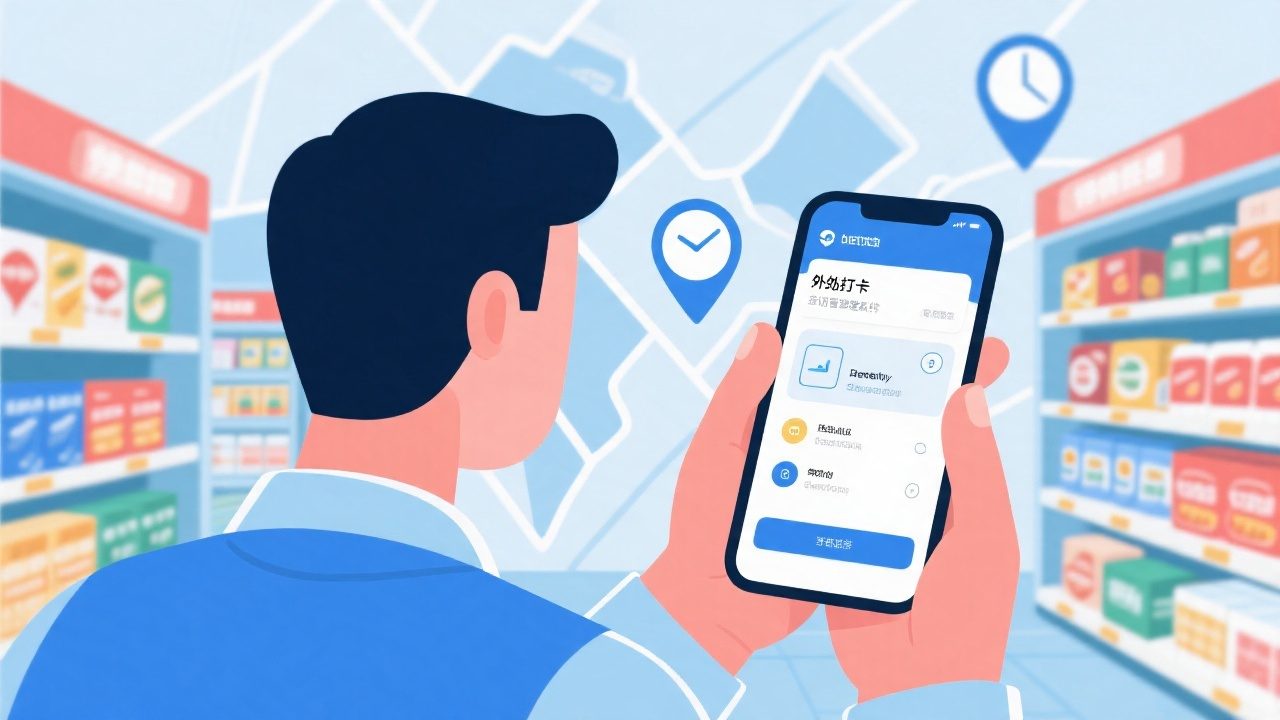 2026年快消业务员必备：支持外勤打卡的拜访管理软件解析