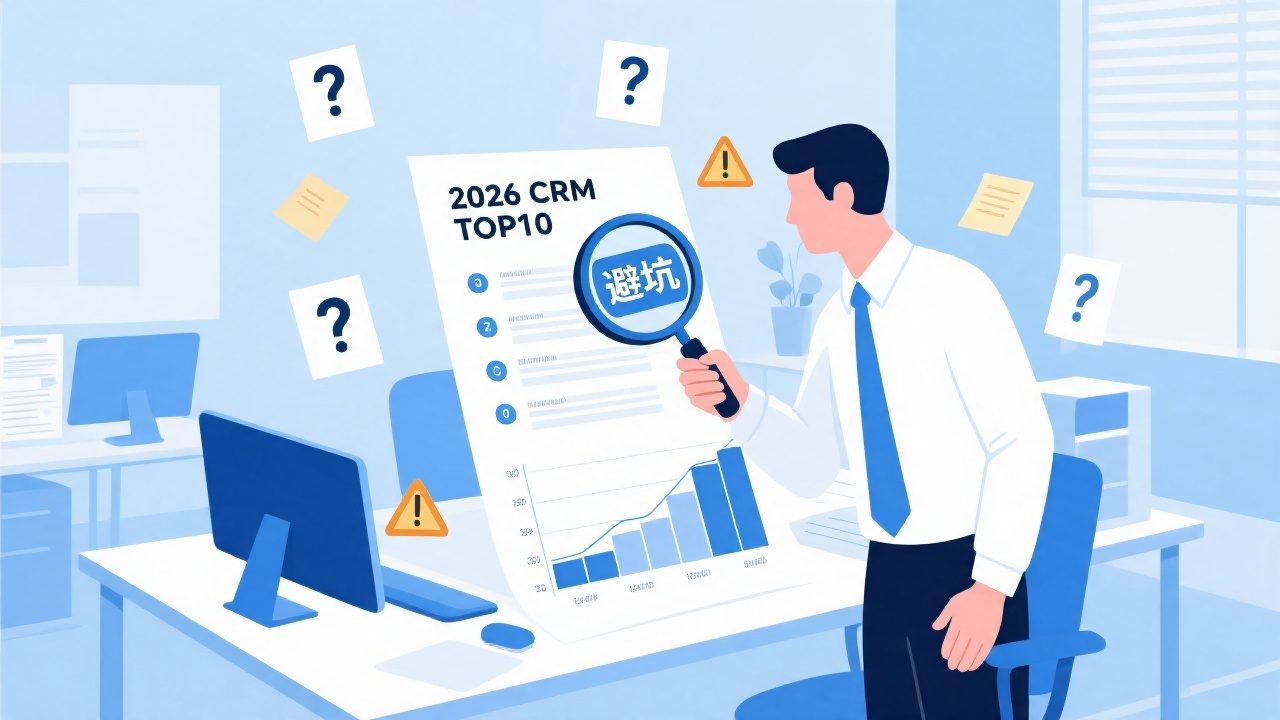 CRM排名前十公司购买指南：2026年选型避坑必读