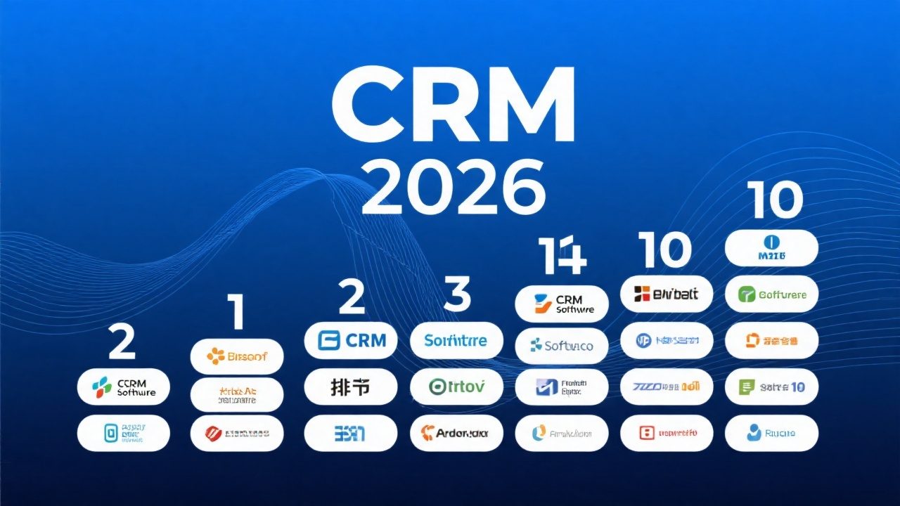 CRM排名前十公司都是谁？2026年最新榜单全面解析