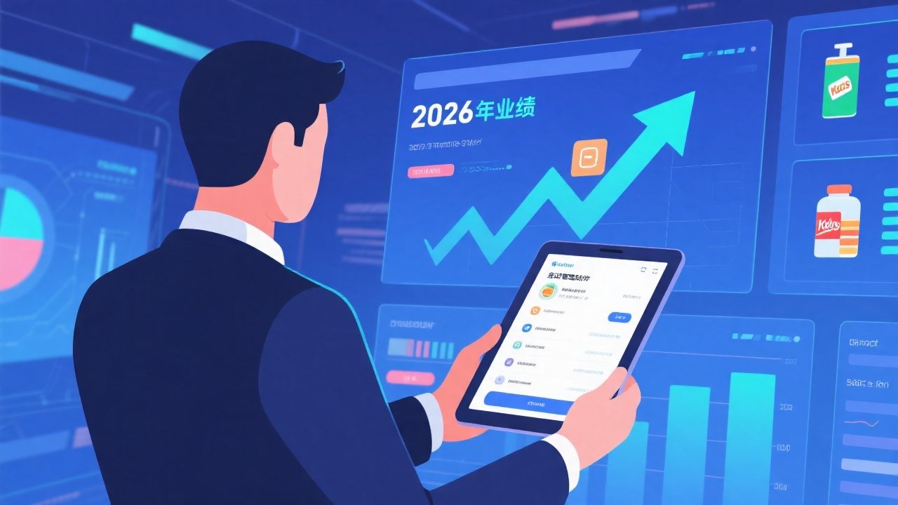 2026年使用拜访管理软件的快消企业业绩对比