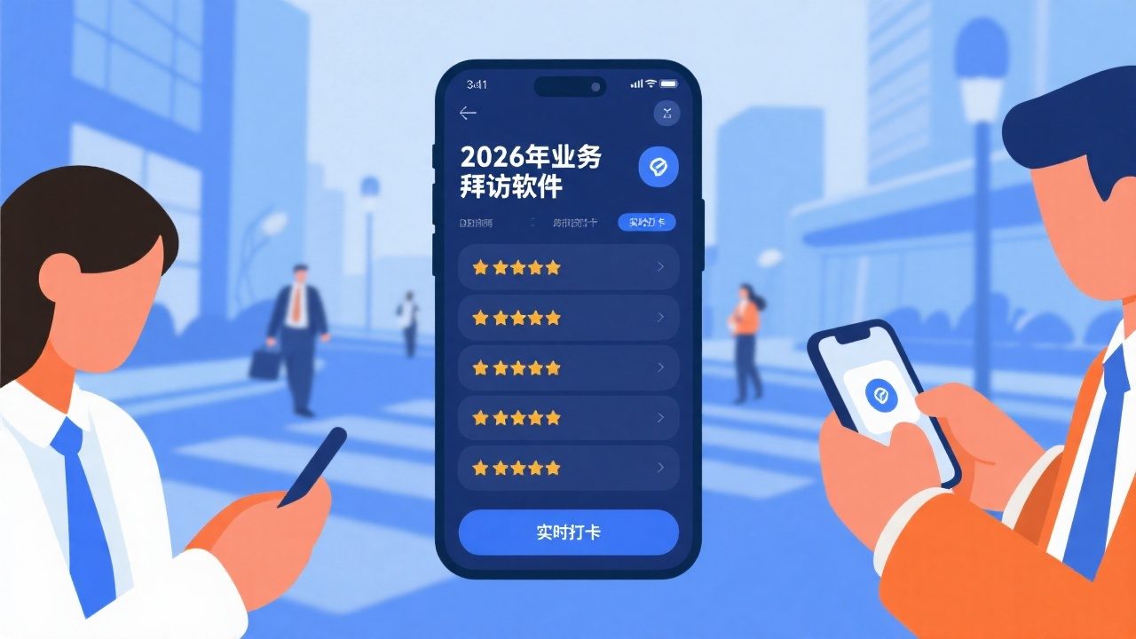 2026年十大支持实时打卡的业务拜访软件排行榜