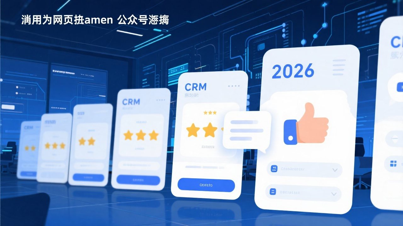 CRM 系统哪家好？2026年企业用户真实口碑与推荐
