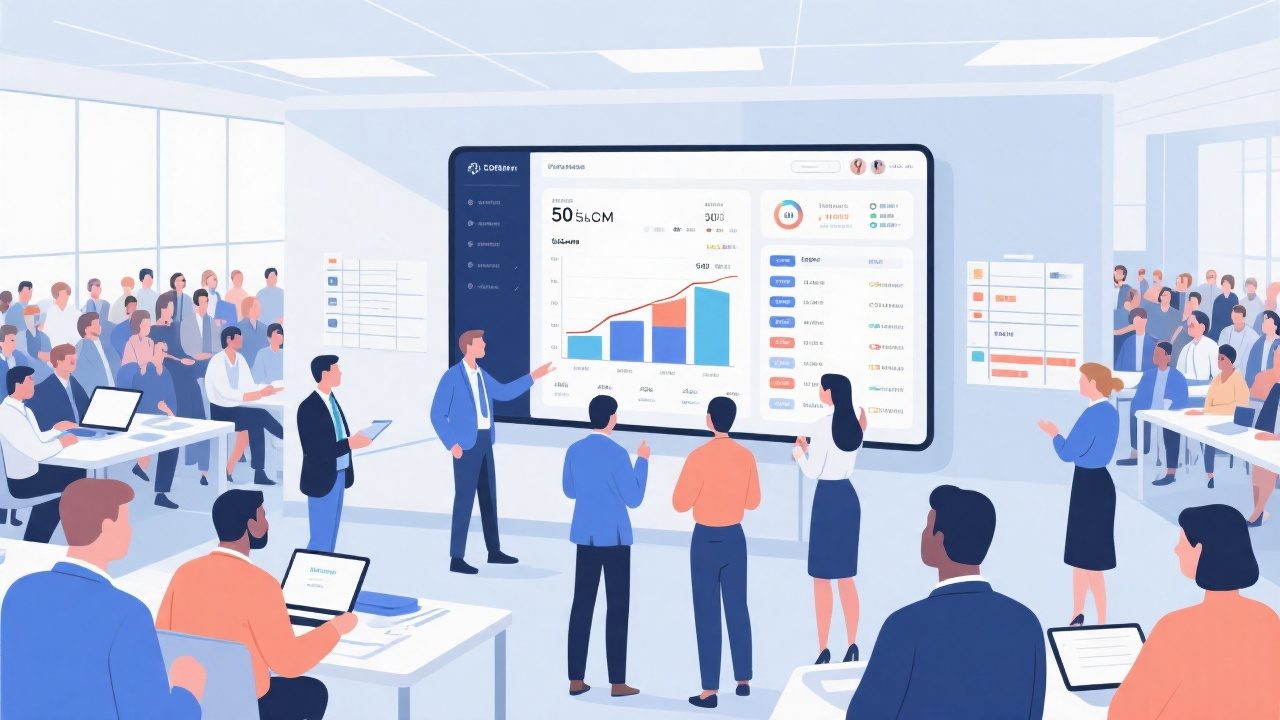 为什么50人以上团队必须使用专业CRM？告别混乱管理