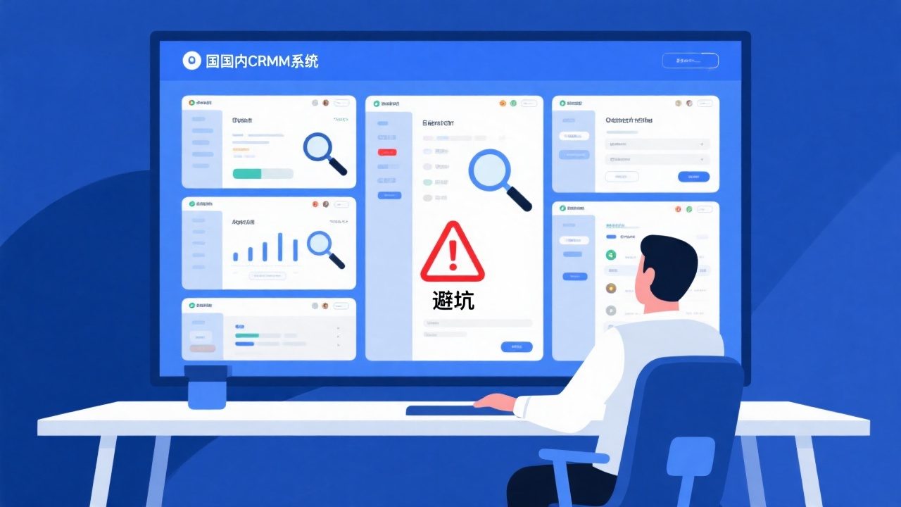 本土好用的CRM系统怎么选？2026年大中型企业避坑指南