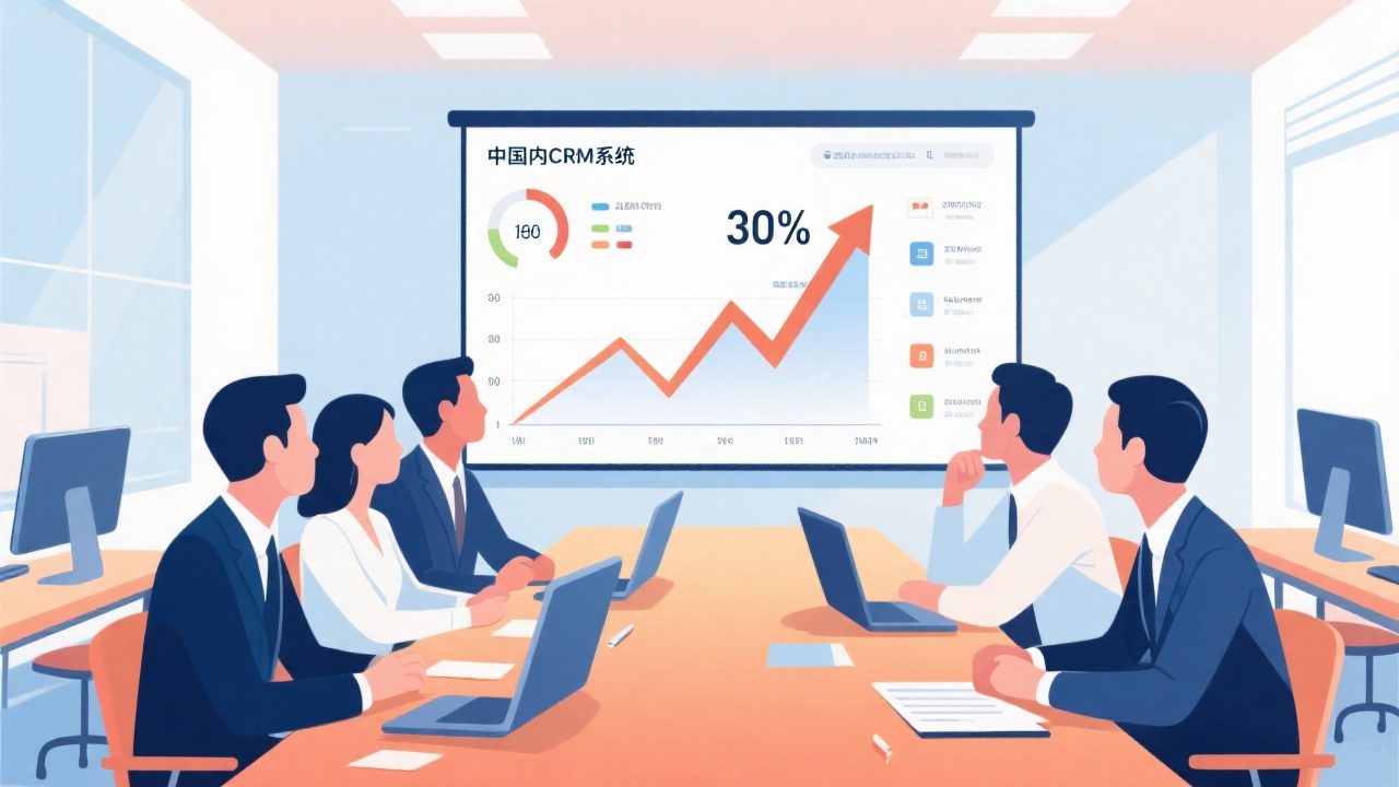 销售团队用本土好用的CRM系统，业绩提升30%的实操方法