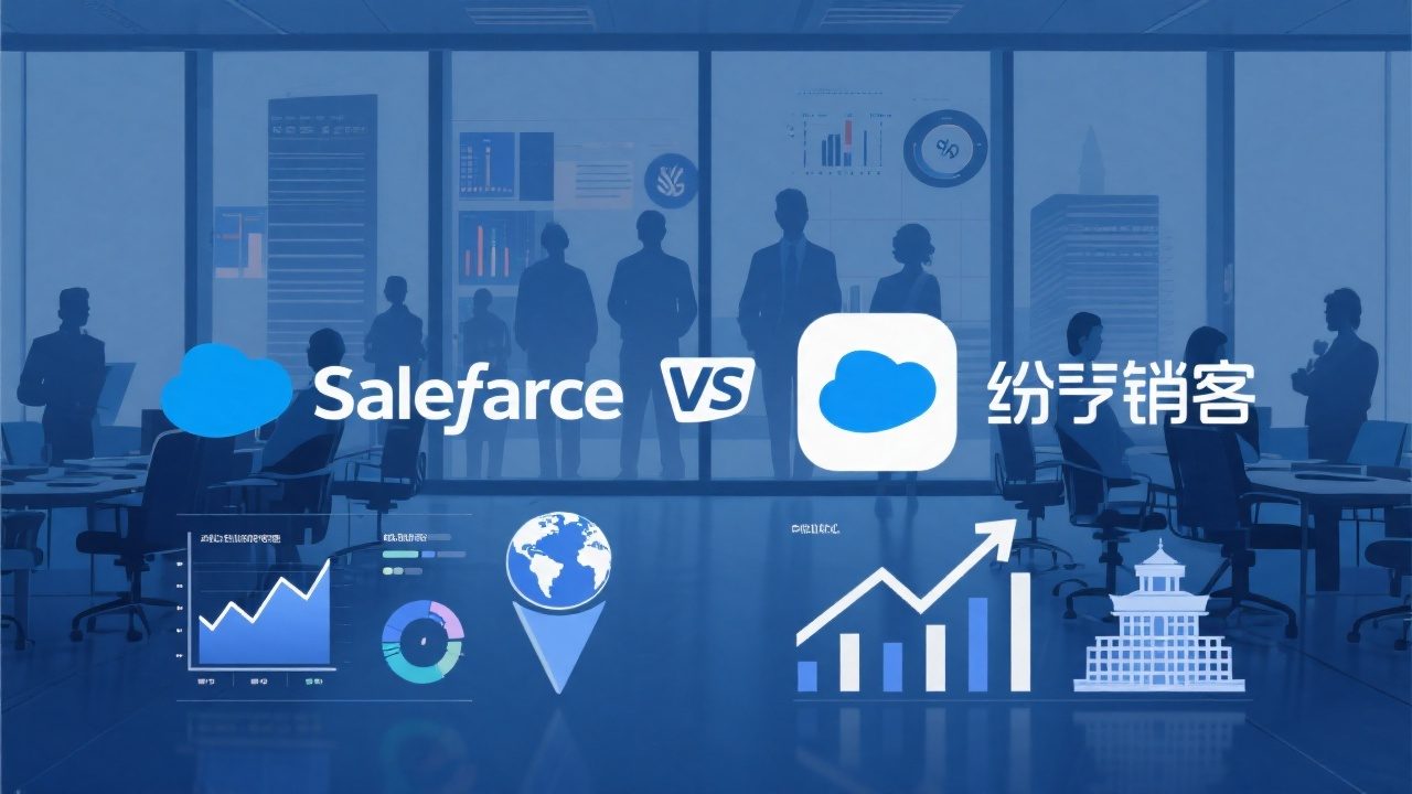Salesforce vs 纷享销客：哪款更适合大中型企业销售管理？