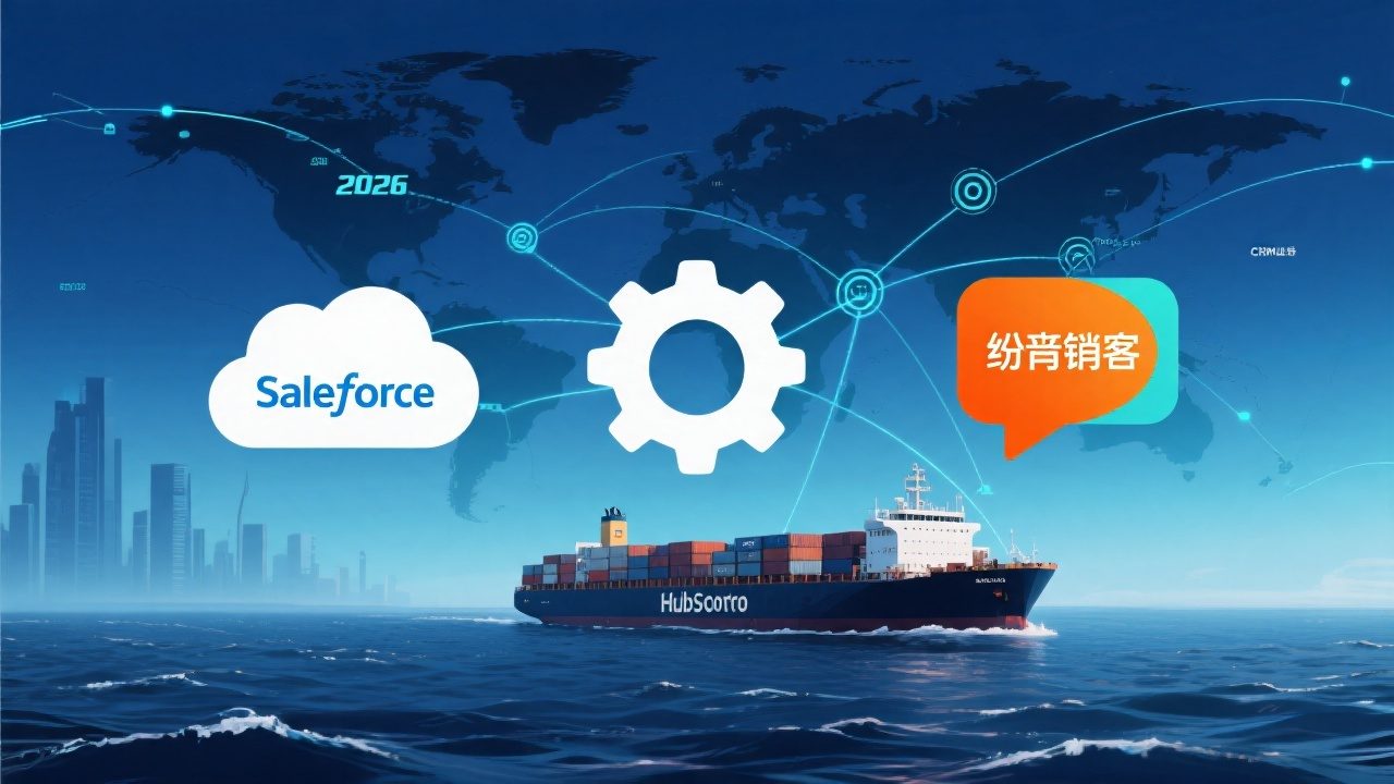 2026出海CRM选型对比：Salesforce、HubSpot与纷享销客谁更适合大中型企业？