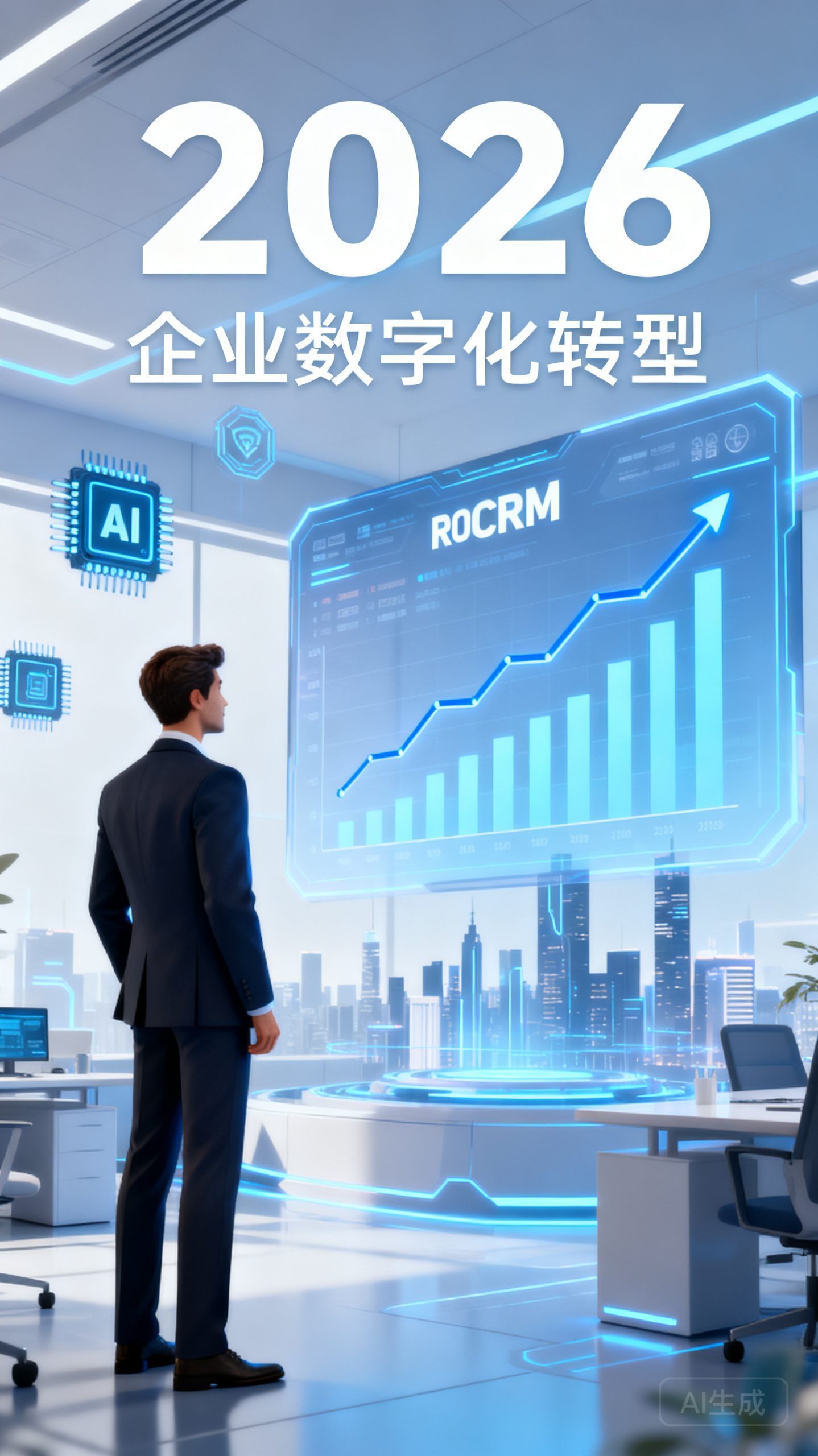 ROI翻倍：大中型企业如何用CRM在2026年实现销售人效跃升