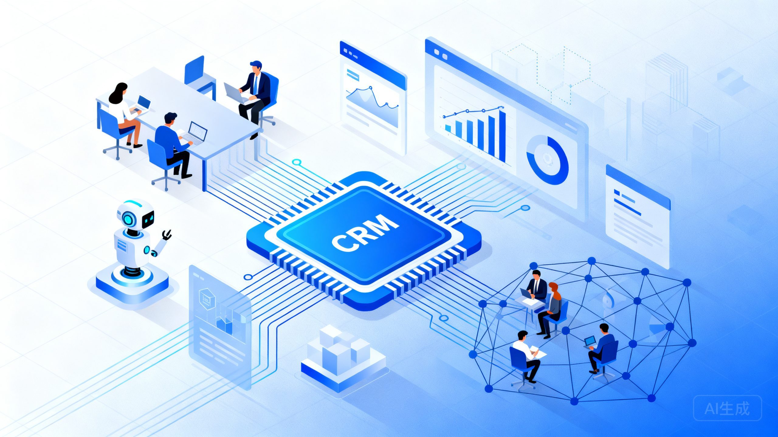 大中型企业适合哪款AI智能型CRM？2026年crm方案推荐
